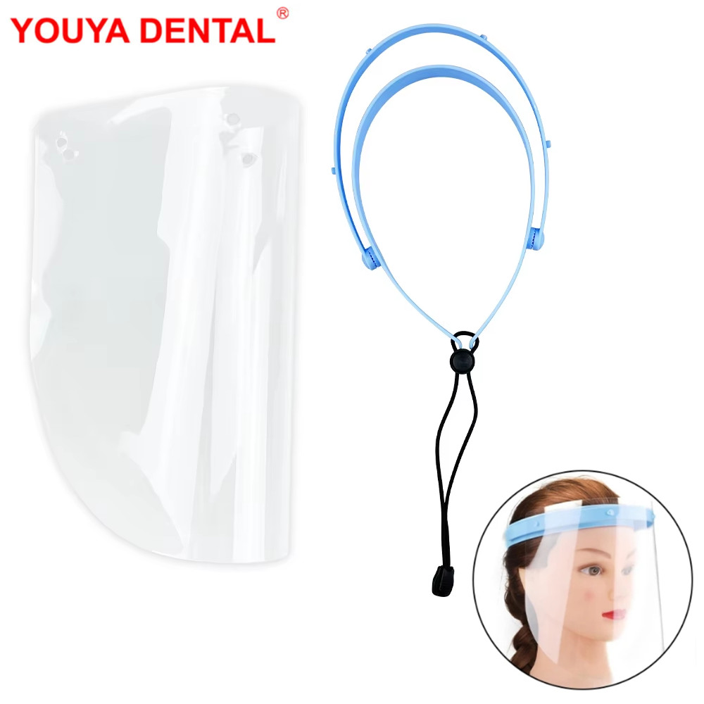 Anti Pollution Mask - Bouclier facial de protection dentaire Transparent,