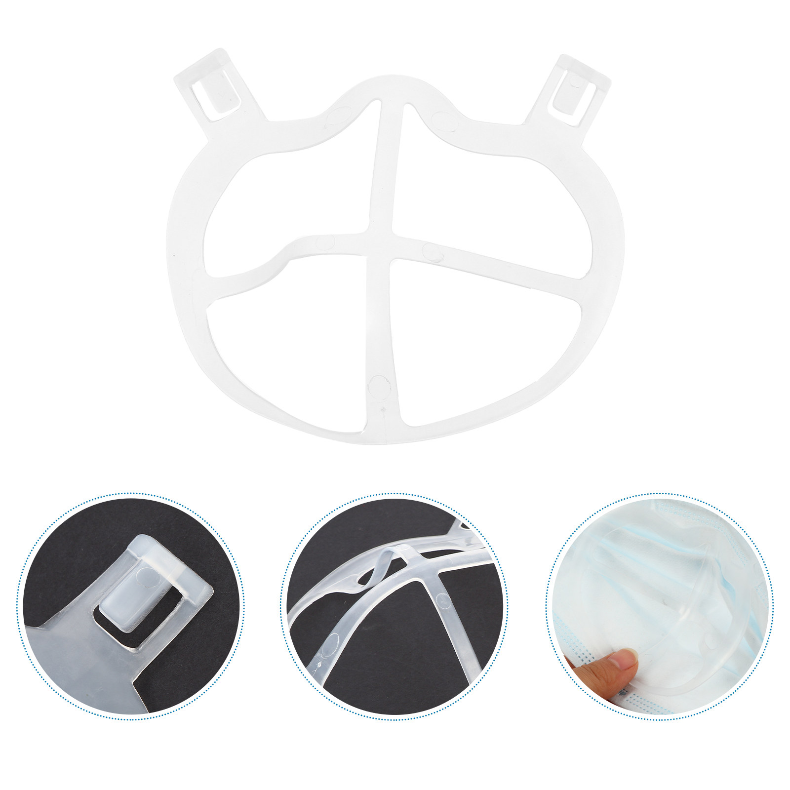 Silicone Mask Bracket - 10 pièces de supports internes en