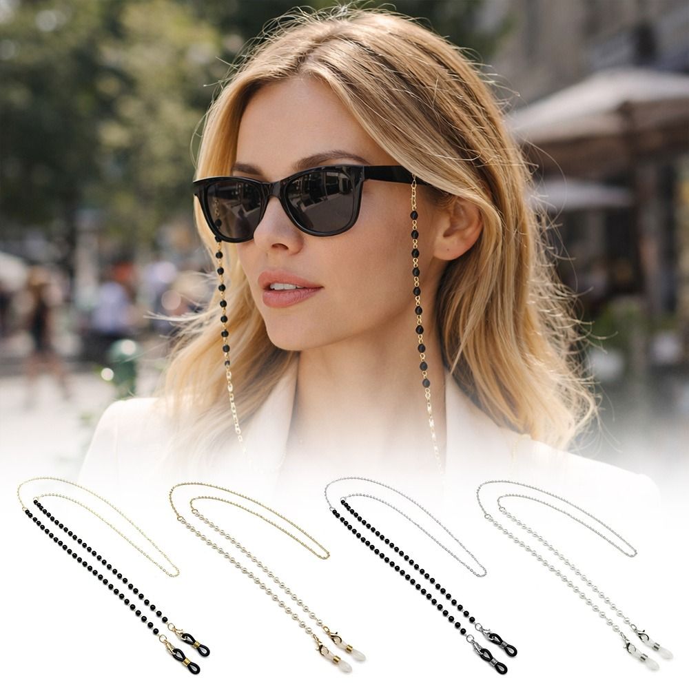 Mask Chain Holder - Chaîne de lunettes antidérapante en perles