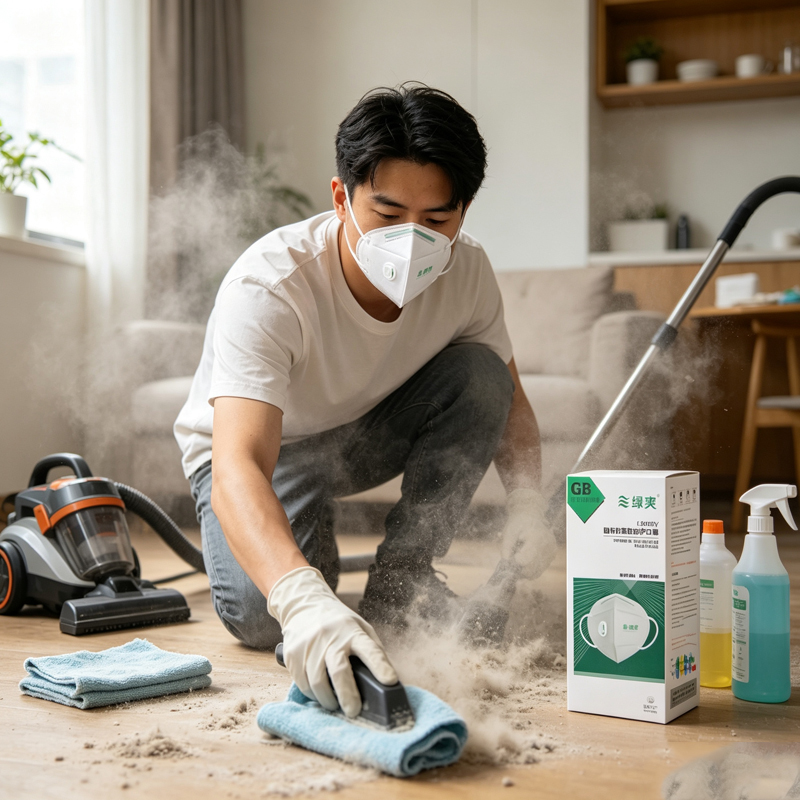 Masques jetables anti-particul - Dust Mask Construction avis et prix
