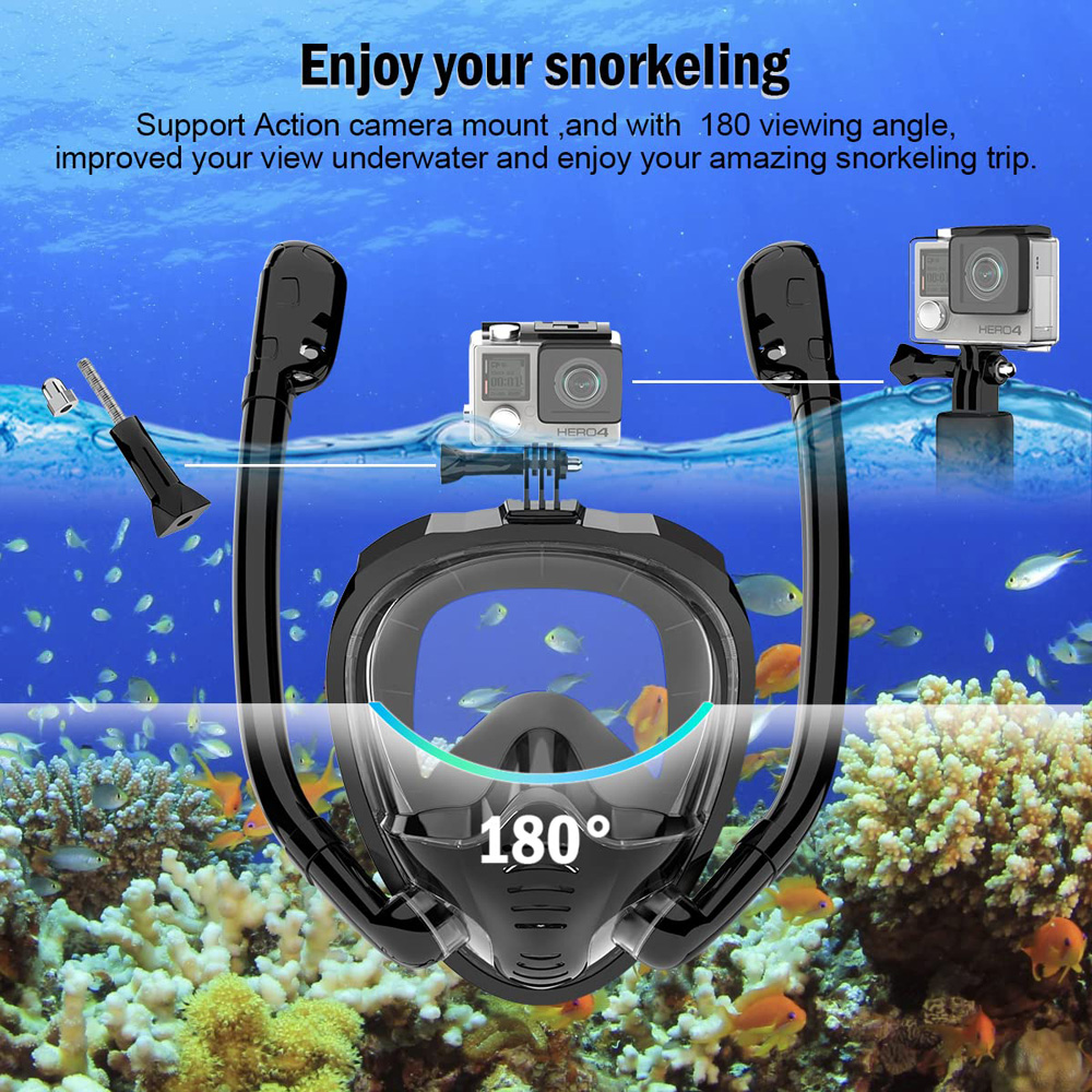 Masque de plongée intégral 180 - Anti Pollution Mask avis et prix