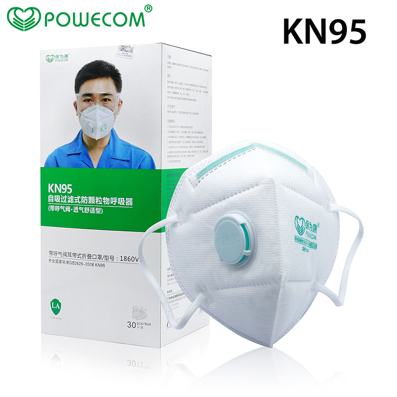 POWECOM – masque buccal de pro - Kn95 Respirator Mask avis et prix